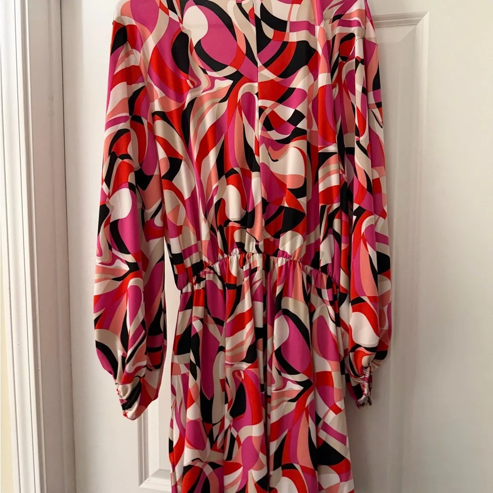Chic Multicolor Abstract Jumpsuit - Picture 3 of 4